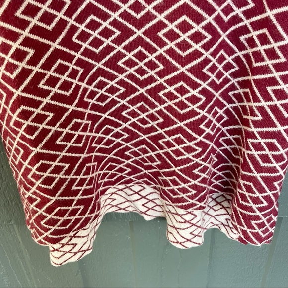 ANTHROPOLOGIE MOTH Cowl Neck Burgundy Alpaca Blend Sweater Size XS - Picture 10 of 11